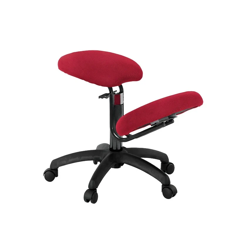 Silla base negra con arrodilladero fijo