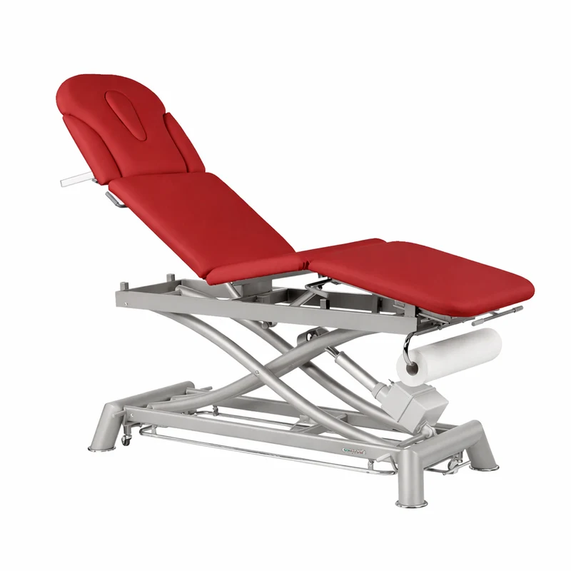 Camilla Eléctrica Ecopostural Tijera Gris Técnica - 62x207 - C7979