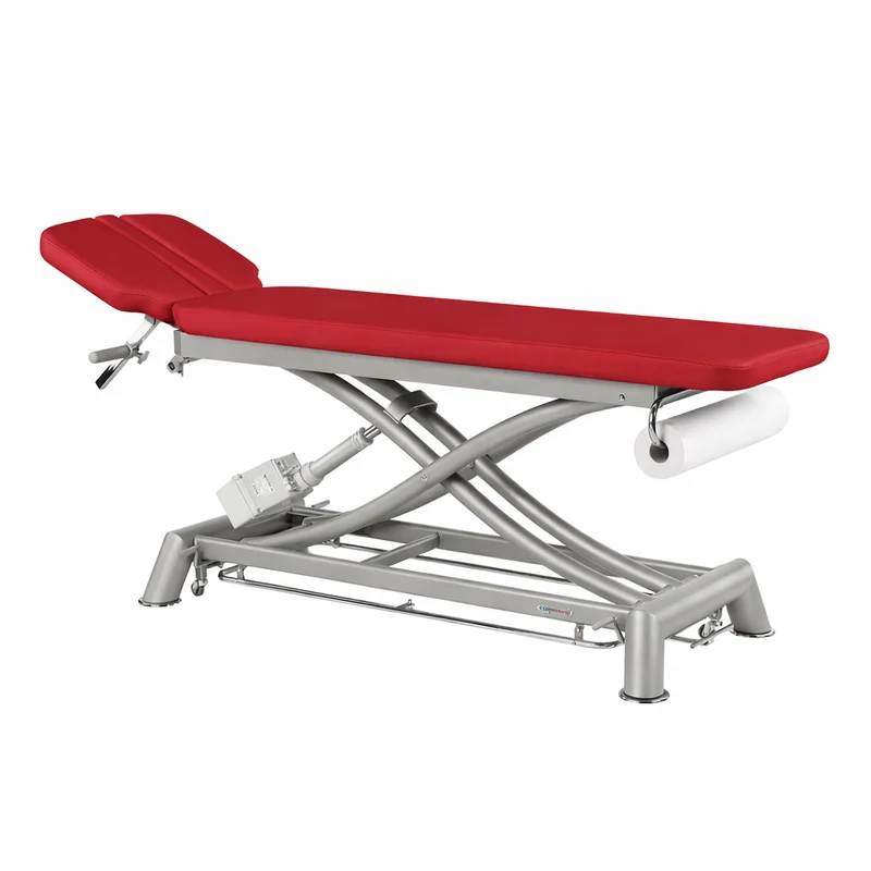 Camilla Eléctrica Ecopostural Tijera Gris Técnica - 62x207 - C7946