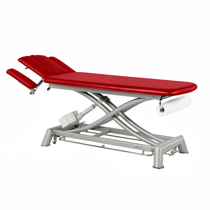 Camilla Eléctrica Ecopostural Tijera Gris Técnica - 62x207 - C7943