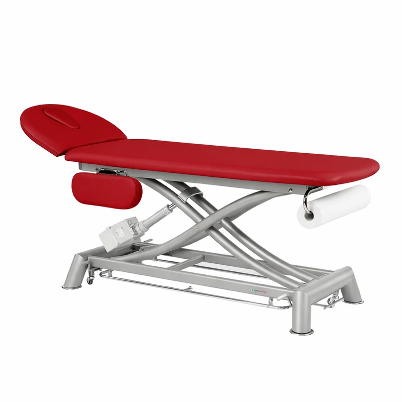 Camilla Eléctrica Ecopostural Tijera Gris Técnica - 62x207 - C7924