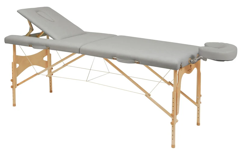 Camilla Plegable Ecopostural Regulable Madera Natural - 70x182 - C3210
