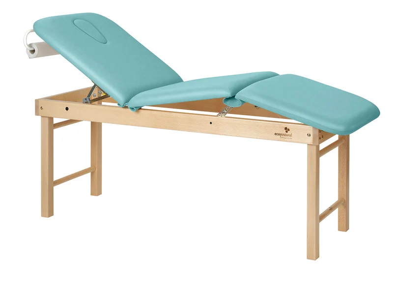 Camilla Fija Ecopostural Madera Natural 3 Cuerpos - C3123