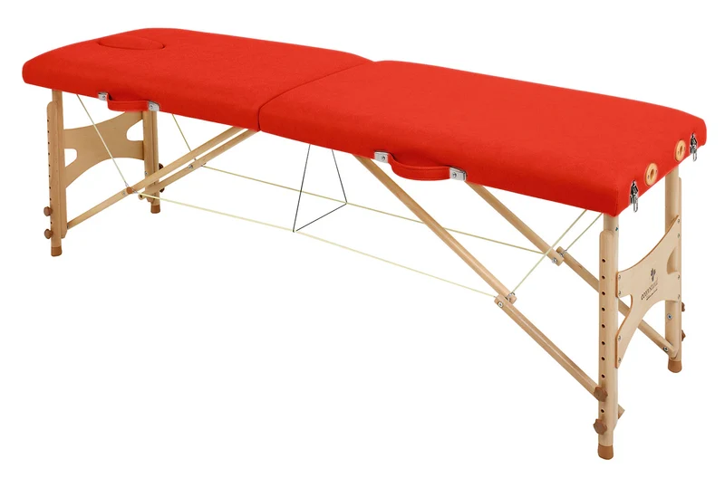 Camilla Plegable Ecopostural Técnica Regulable Madera Natural - 50x182 - C3100