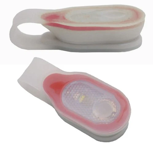 Linterna magnética silicona roja