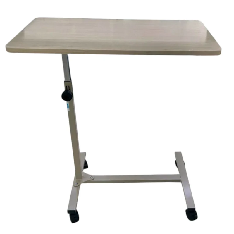 Mesa Puente para Cama Hospitalaria Ajustable Color Café | Bienstar BM-OT04
