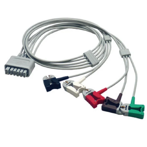 Mindray 5 Lead ECG Leadwire, N/T, AHA, Pinch/Clip, 36", 009-004787-00