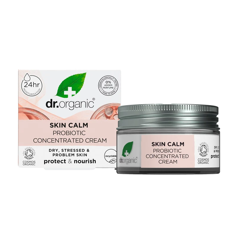 Crema Concentrada Probiótica Skin Calm · Dr Organic · 50 ml