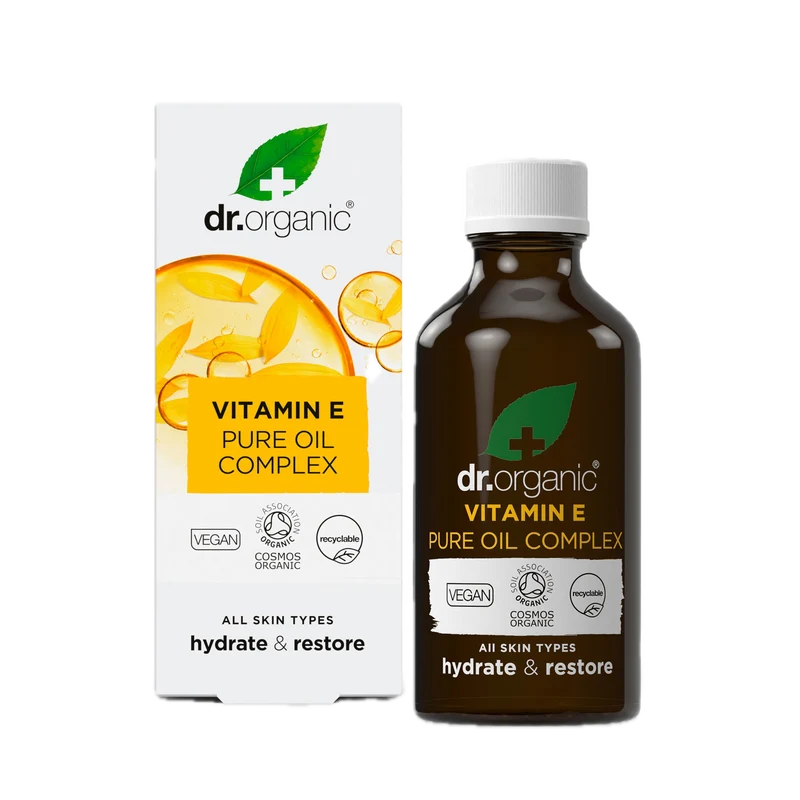 Complejo de Aceite Puro de Vitamina E · Dr Organic · 50 ml