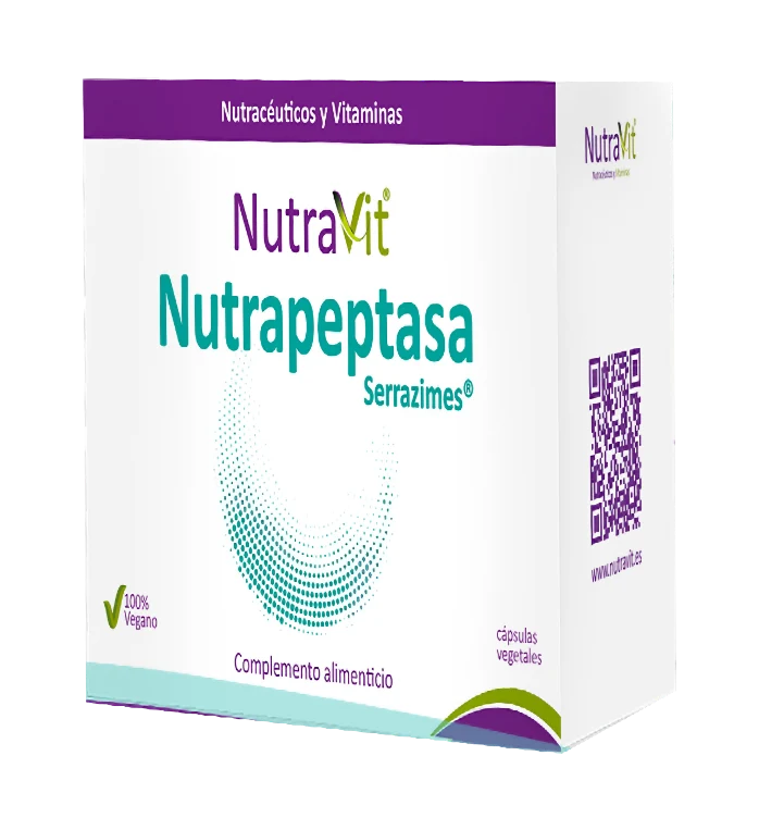 Nutrapeptasa · Nutravit · 15 cápsulas