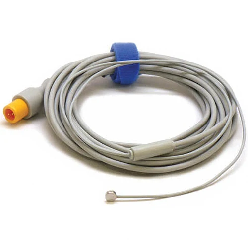 Mindray MR404B Reusable Skin Temperature Probe, Pediatric/Infant, 2pin, 0011-30-37395