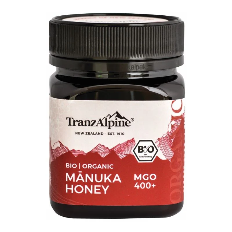 Miel Manuka MGO 400+ · TranzAlpine · 250 gramos