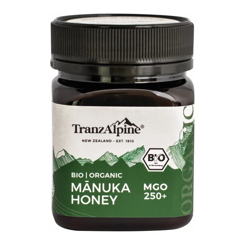 Miel Manuka MGO 250+ · TranzAlpine · 250 gramos