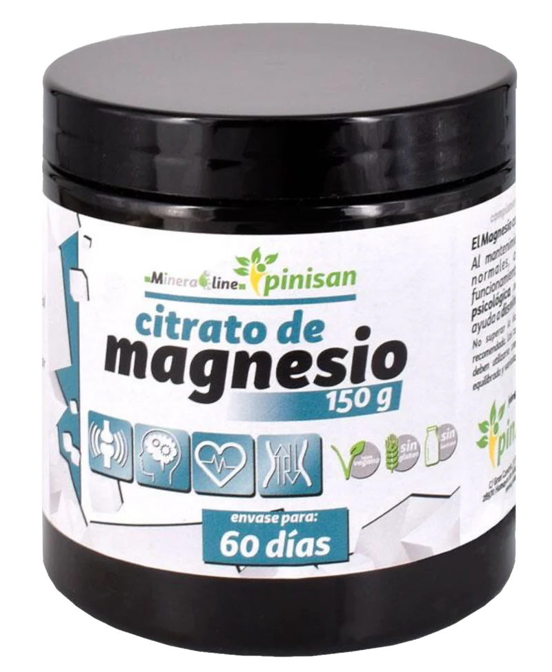 Citrato de Magnesio · Pinisan · 150 gramos