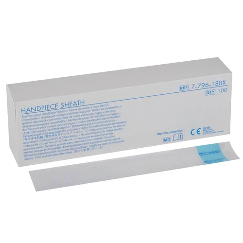 Conmed® Disposable Hand Control Pencil Sheaths, Sterile, Case/100, 7-796-19CS