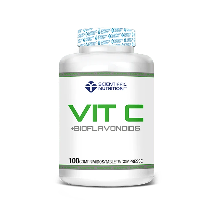 Vitamina C + Bioflavonoides · Scientiffic Nutrition · 100 comprimidos