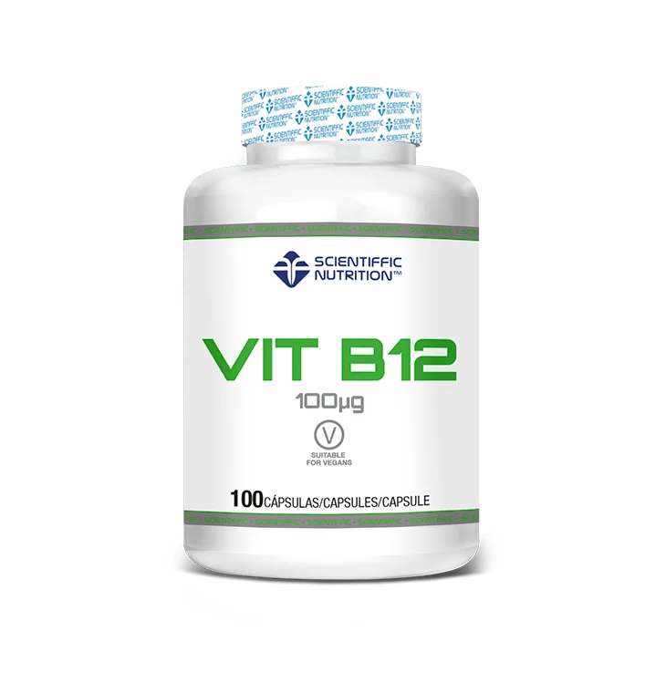 Vit B12 · Scientiffic Nutrition · 100 cápsulas