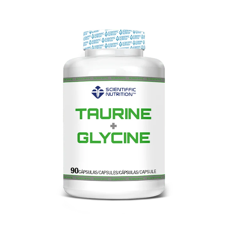 Taurine + Glycine · Scientiffic Nutrition · 90 cápsulas