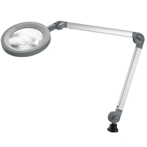 Waldmann MLD® LED Magnifying Luminaire, 31" Reach, Clamp, 113525000-00698859