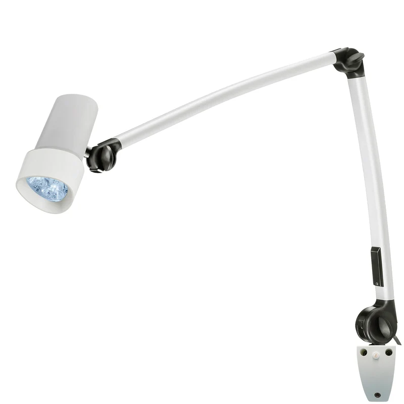 Derungs HALUX® LED N30-1 P F1 Articulating Arm Reading Light, Wall Mount, D15994920