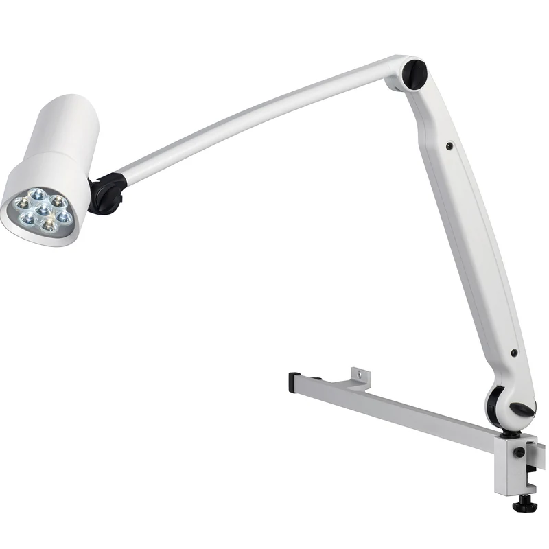 Derungs HALUX® LED N50-3 P FX Articulating Arm Exam Light, Rail Mount, D16046150