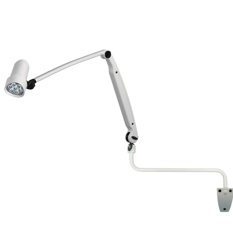 Derungs HALUX® LED N50-3 P FX Articulating Arm Exam Light, Wall Extension Mount, D16046130