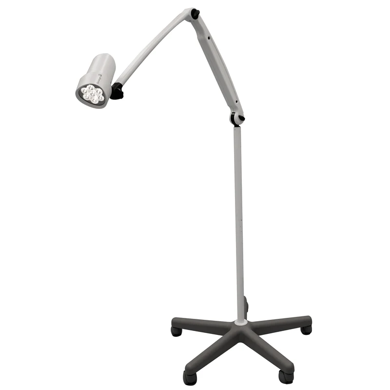 Derungs HALUX® LED N50-3 P FX Articulating Arm Exam Light w/Floor Stand, D16046110