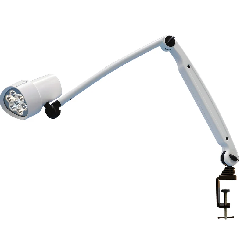 Derungs HALUX® LED N50-3 P FX Articulating Arm Exam Light w/Clamp, D16046100