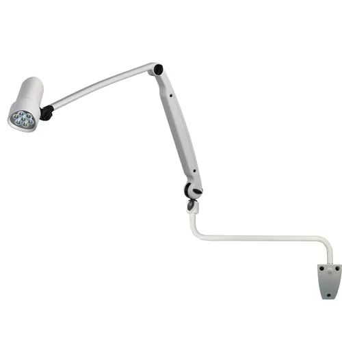 Derungs HALUX® LED N50-1 P FX Articulating Arm Exam Light, Wall Extension Mount, D16045130
