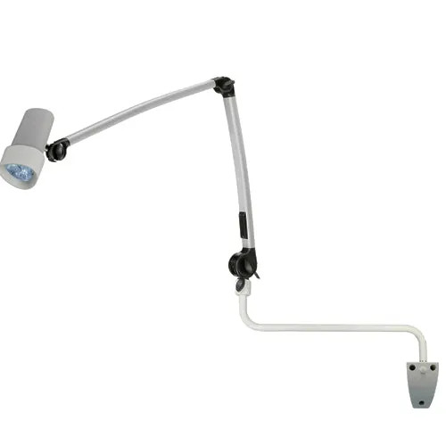 Derungs HALUX® LED N30-1 P F1 Articulating Arm Exam Light, Wall Extension Mount, D15994130