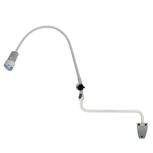Derungs HALUX® LED N30-1 P SGH Gooseneck Exam Light, Wall Extension Mount, D15993130