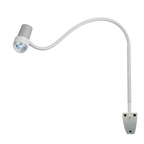 Derungs HALUX® LED N30-1 P SV Gooseneck Exam Light, Wall Mount, D15990120