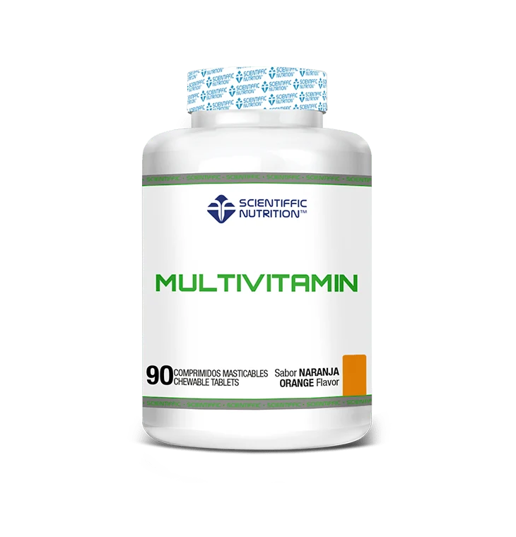 Multivitamin · Scientiffic Nutrition · 90 comprimidos masticables