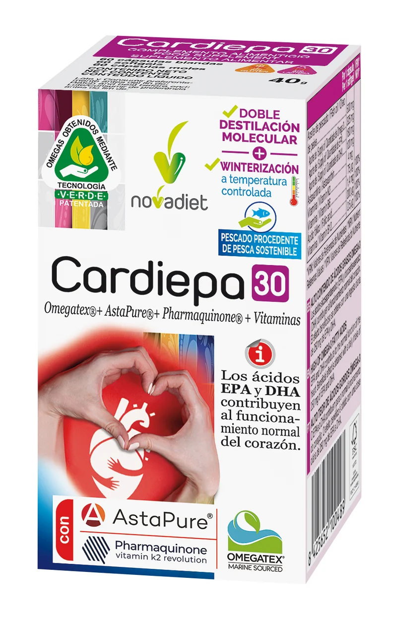 Cardiepa · Nova Diet · 30 cápsulas