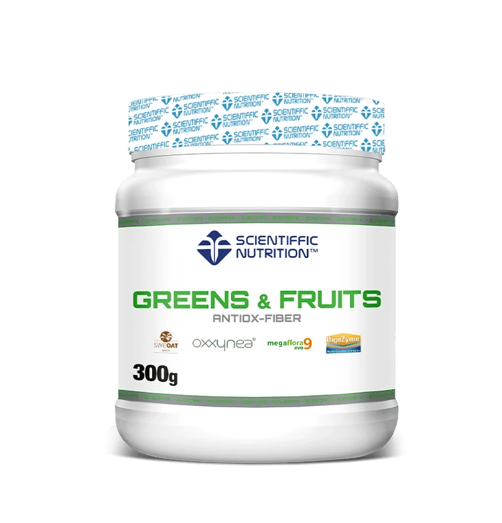 Greens & Fruits · Scientiffic Nutrition · 300 gramos