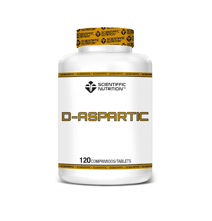 D-Aspartic · Scientiffic Nutrition · 120 comprimidos
