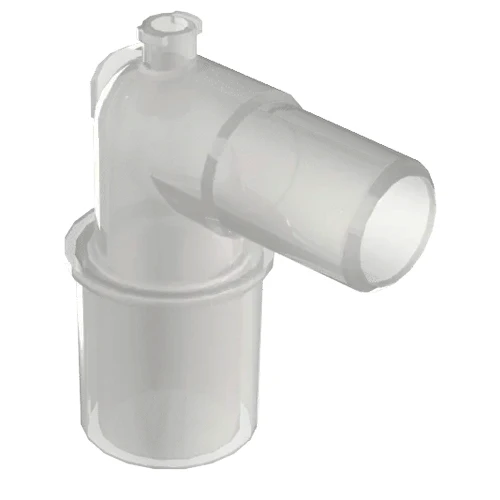 Bionet® L Type Airway Adapter for Dual Gas, DGA-AAL