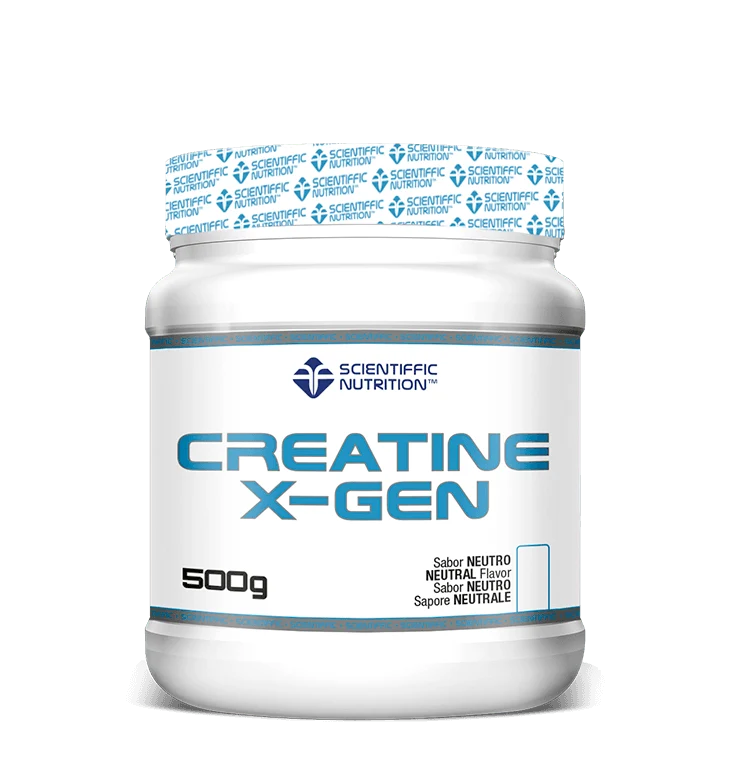 Creatina X-Gen: Sabor Neutro · Scientiffic Nutrition · 500 gramos