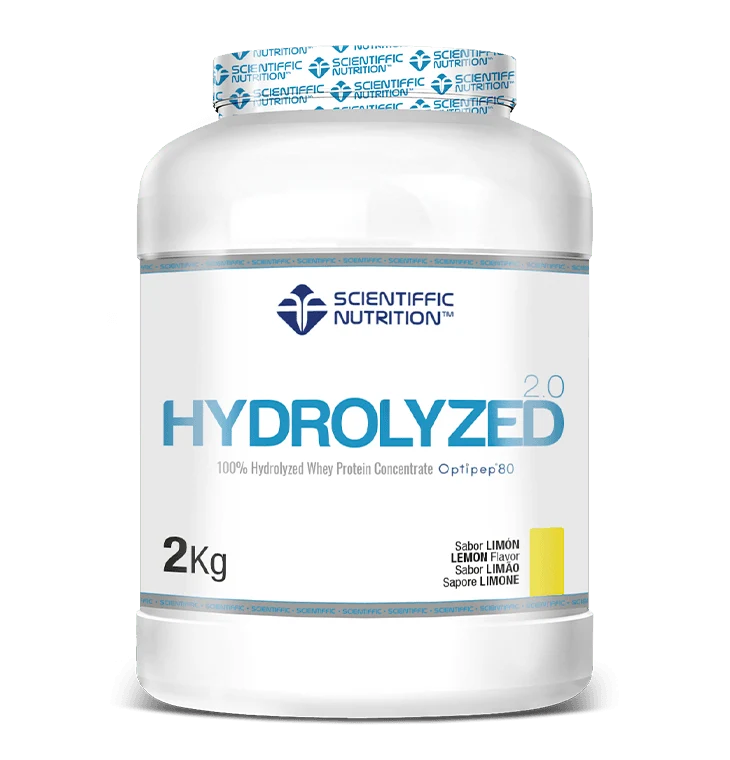 Hydrolyzed 2.0 Whey Protein: Sabor Limón · Scientiffic Nutrition · 2 kg