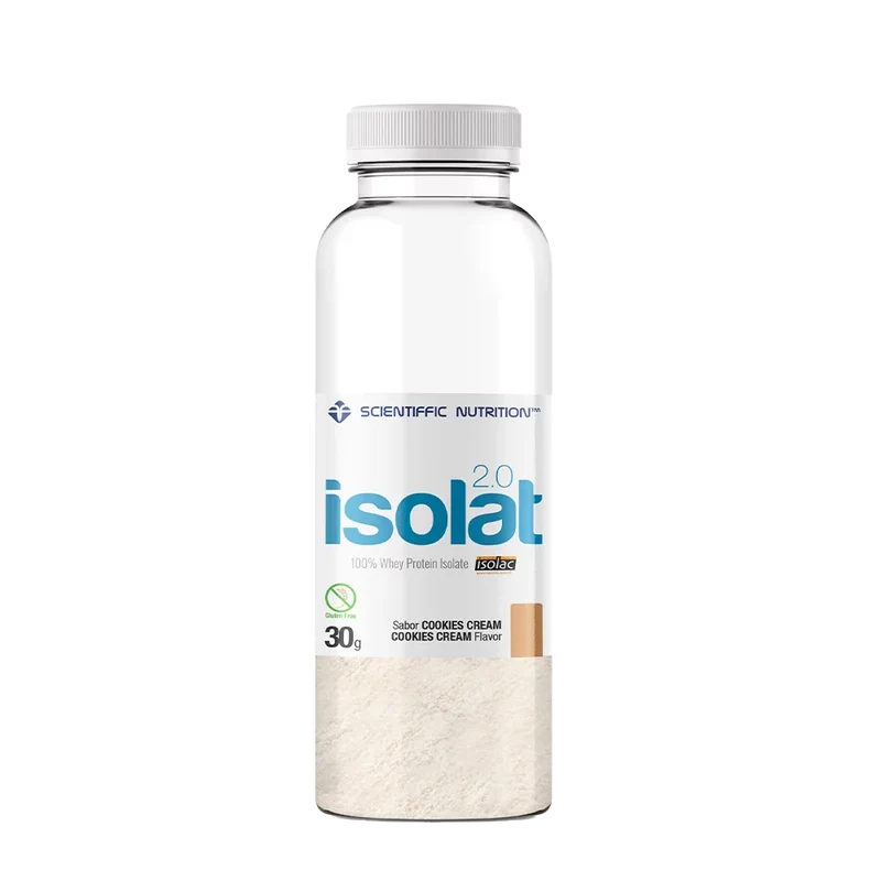 Isolat 2.0 Whey Protein: Sabor Cookies Cream · Scientiffic Nutrition · 30 gramos