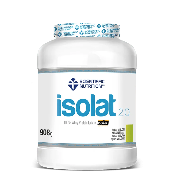 Isolat 2.0 Whey Protein: Sabor Melón · Scientiffic Nutrition · 908 gramos