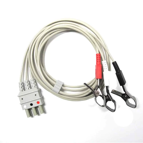 Bionet® 3 Lead ECG Cable, Alligator Type, B-WIRE-N