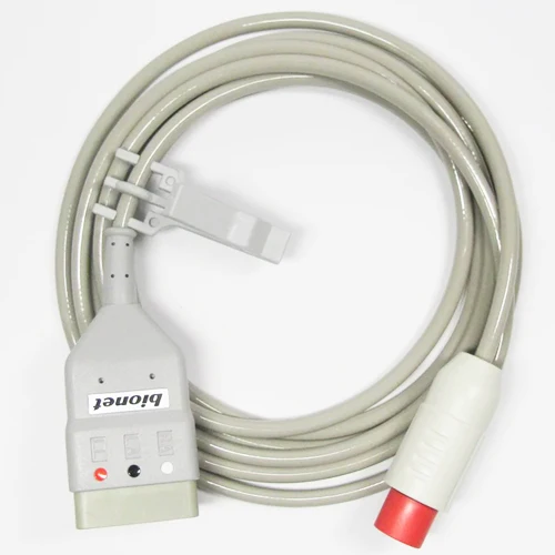 Bionet® 3 Lead ECG Extension Cable, B-CBL-N