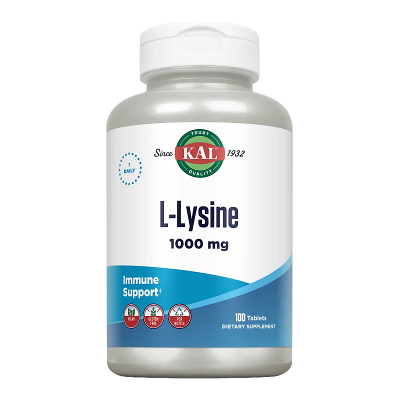L-Lysine 1.000 mg · KAL · 100 comprimidos