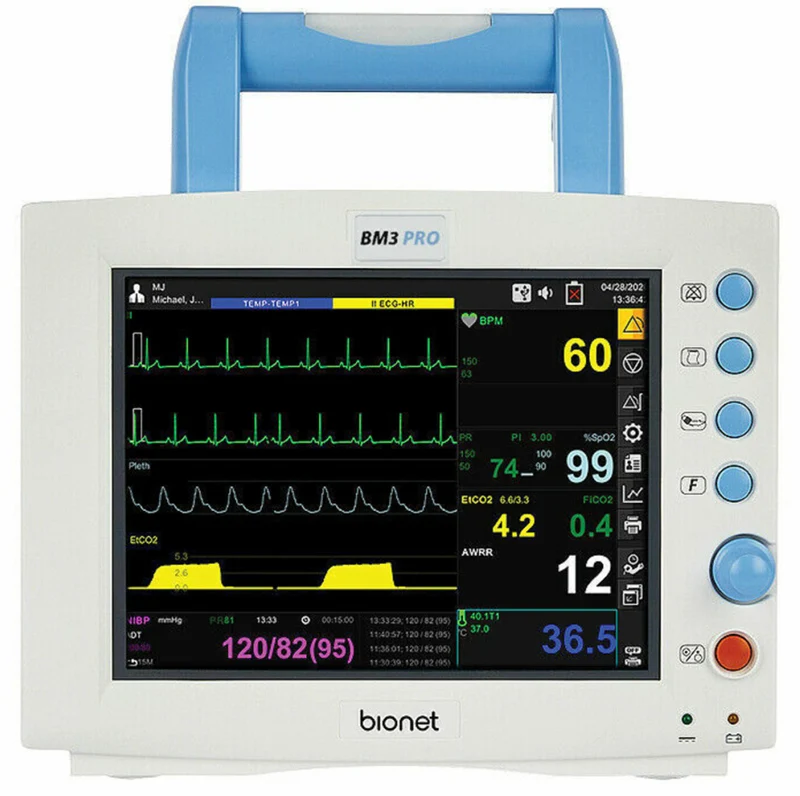 Bionet® BM3 PRO Multi Parameter Patient Vital Signs Monitor
