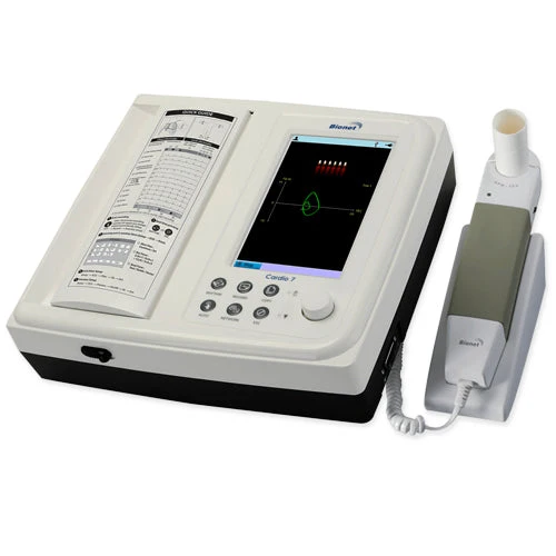 Bionet® Cardio 7 12Ch. Resting ECG w/DICOM & Spirometer, Cardio-7BDS