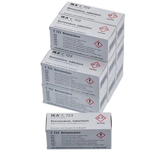 IKA® C 723 Benzoic Acid BIG Blister Package, 450pcs., 3717400