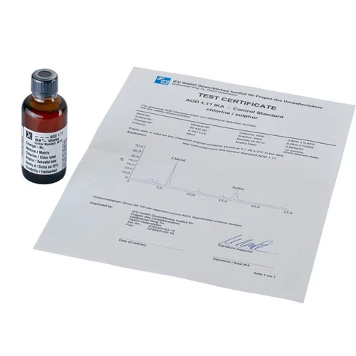 IKA® AD 1.11 Control Standard Cert'd Sulfur Chlorine Content, 50ml, 3044000