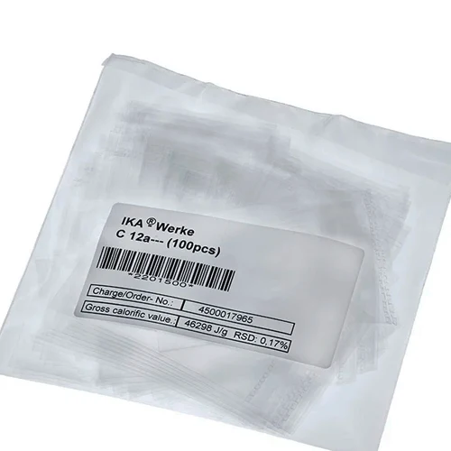 IKA® C 12A Combustion Bags, 70 x 40mm, Pack/100, 2201500