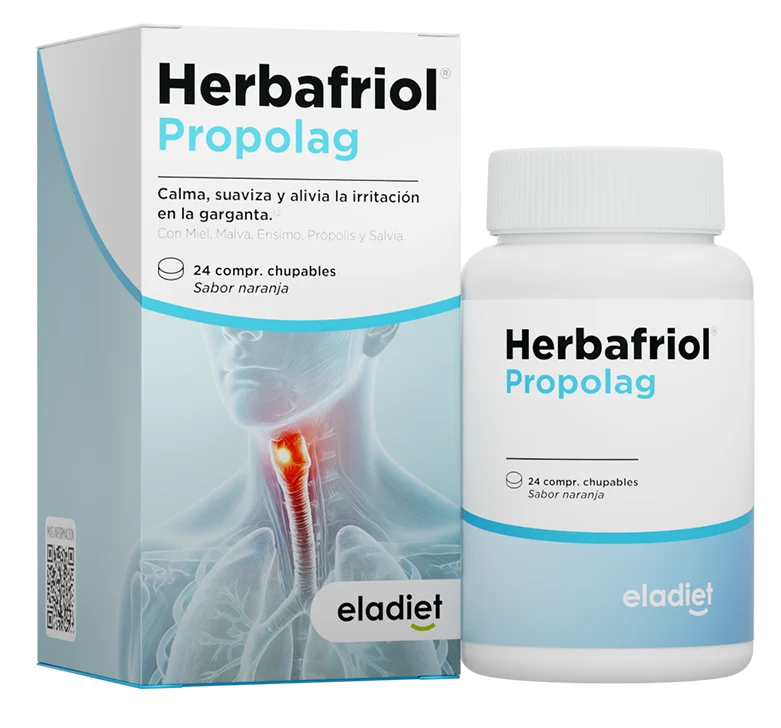 Herbafriol Propolag · Eladiet · 24 comprimidos